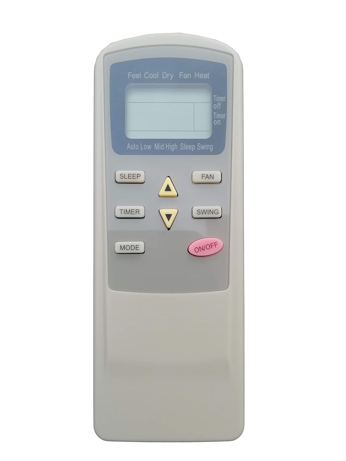 Tiksha Enterprises mpatible Replacement Remote Control for TCL and Videocon Air Conditioner (Model No- YY41 AC Remote) | Suitable for 1 Ton, 1.5 Ton, 2 Ton Split and Window Air Conditioners
