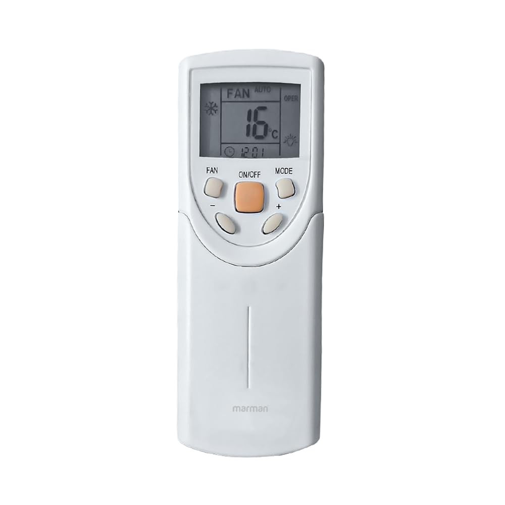 Tiksha Enterprises Compatible with Blue Star AC Remote Original Model 60 Suitable for 1 | 1.5 | 2 Ton Split and Window Air Conditioner - Match Remote Keys Exactly to Replicate Genuine Remote Function