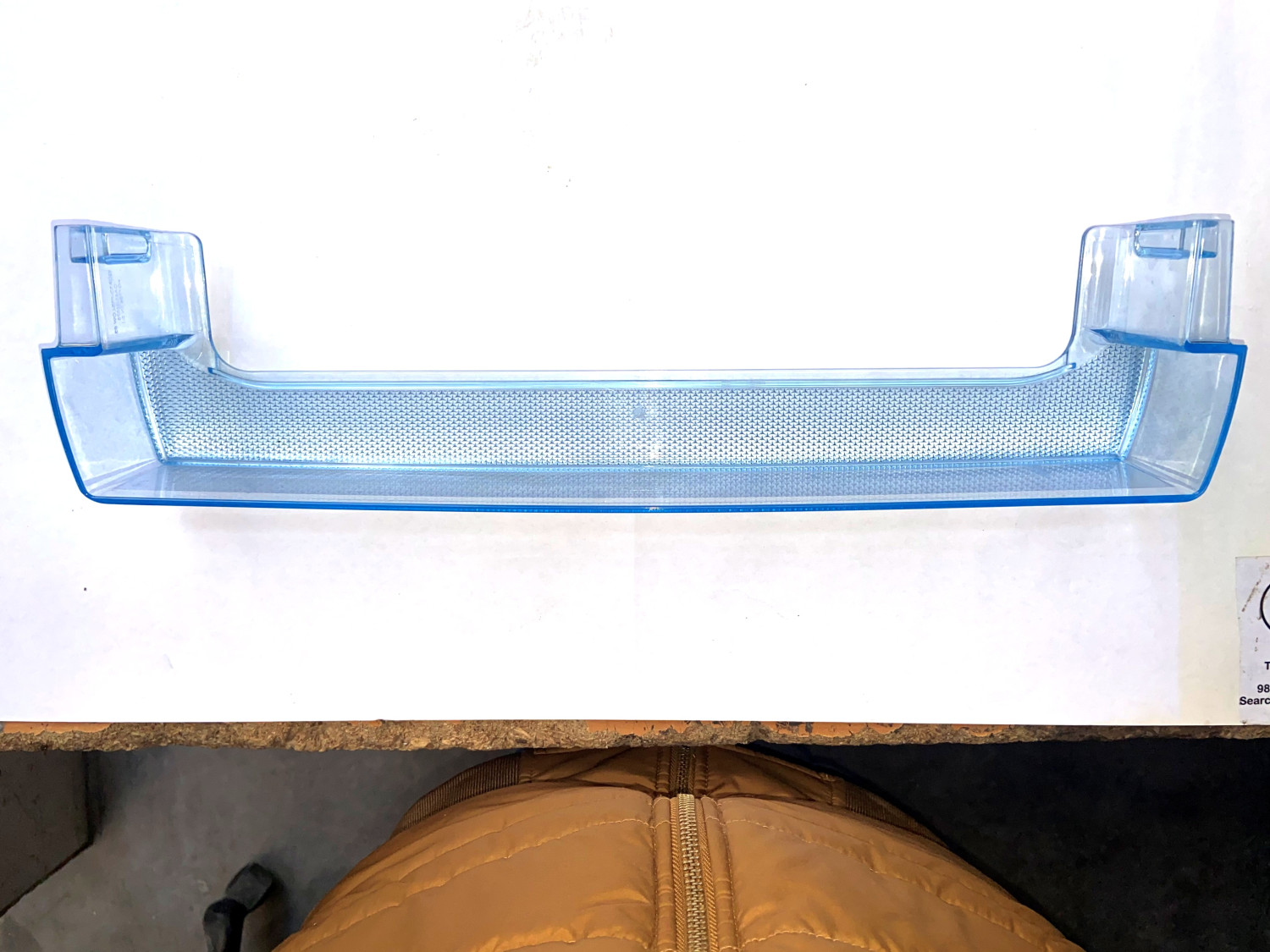 TIKSHA ENTERPRISES FRIDGE TOP SLOT BOTTLE SHELF COMPATIBLE FOR SAMSUNG DIRECT COOL / SINGLE DOOR 165 TO 220 LTR FRIDGE BTL SHLF PART NO DA63-06898 , MATCH AND ORDER.